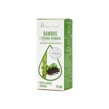 Vera Nord Olejek zapachowy Bambus i zielona herbata, 12ml