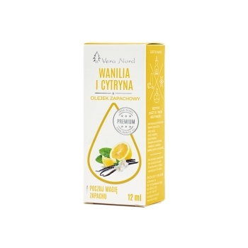Vera Nord Olejek zapachowy Wanilia i cytryna, 12ml