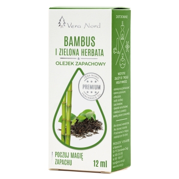 BAMBUS I ZIELONA HERBATA OLEJEK 100% NATURA - 12ML