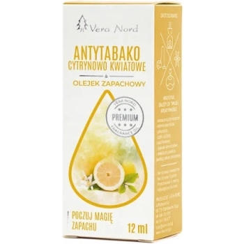 Vera Nord Olejek zapachowy Antytabako cytrynowo-kwiatowe, 12ml